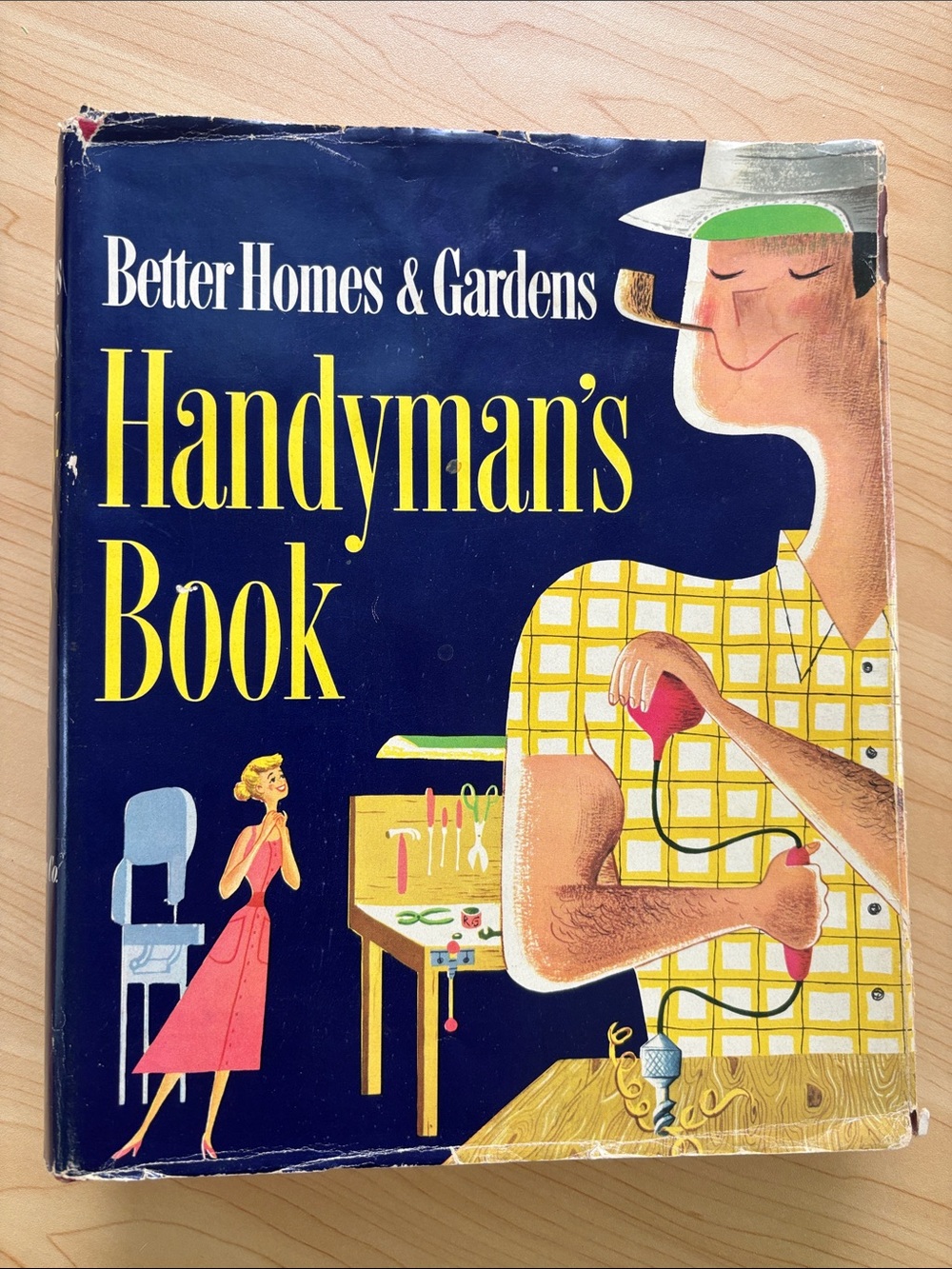 Vintage Better Homes and Gardens Handyman's Book 5 Ring Binder 1957 Hardcover